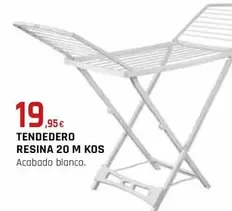 Oferta de Tendedero Resina 20 M Kos por 19,95€ en CMB Bricolage