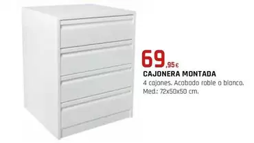 Oferta de Cajonera Montada por 69,95€ en CMB Bricolage