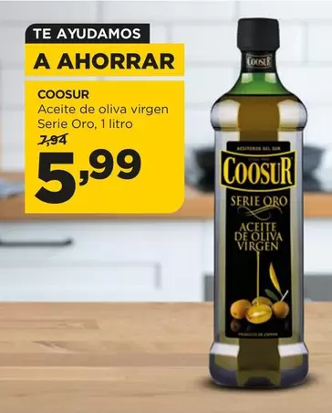 Oferta de Coosur - Aceite De Oliva Virgen Serie Oro por 5,99€ en Alimerka