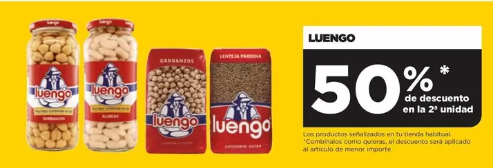 Oferta de Luengo - En Todos Los Productos en Alimerka