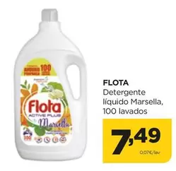 Oferta de Flota - Detergente Líquido Marsella por 7,49€ en Alimerka