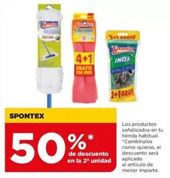 Oferta de Spontex - Los Productos Señalizados En Tu Tienda Habitual en Alimerka