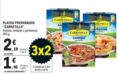 Oferta de Carretilla - Platos Preparados por 2,19€ en E.Leclerc