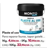 Oferta de Monto - Plaste Al Uso por 4,5€ en BricoCentro