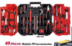 Oferta de Maletín 70 Herramientas por 49,95€ en BricoCentro