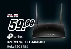 Oferta de Tp Link - Router Wifi  por 59,99€ en MediaMarkt