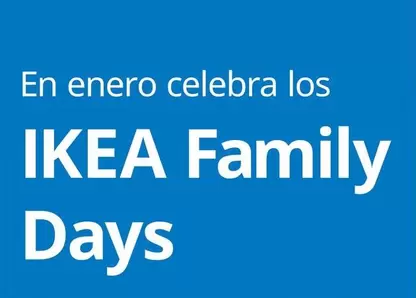 Oferta de Ikea Family Days en IKEA