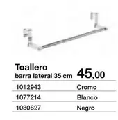 Oferta de Blanco - Toallero Barra Lateral por 45€ en Distriplac