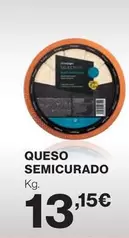 Oferta de El Corte Inglés - Queso Semicurado por 13,15€ en Hipercor