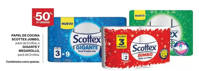 Oferta de Scottex - Papel De Cocina en Hipercor