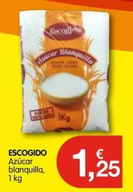 Oferta de Escogido/ Azúcar Blanquilla por 1,25€ en CashDiplo