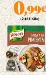 Oferta de Knorr - Snack A La Pimienta por 0,99€ en Gadis