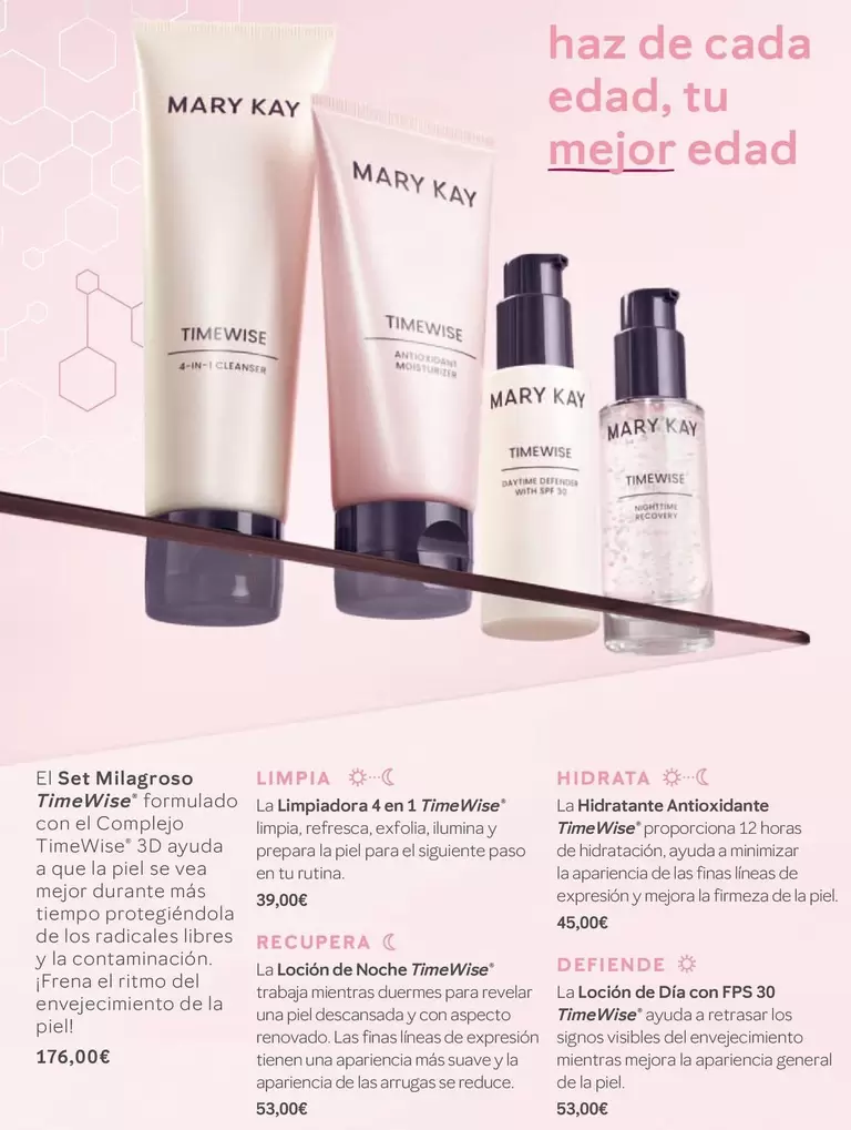 Oferta de Mary Kay - El Set Milagroso TimeWise por 176€ en Mary Kay