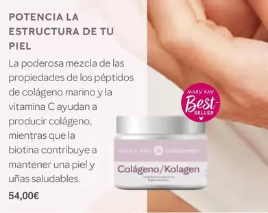 Oferta de Potencia La Estructura De Tu Piel  por 54€ en Mary Kay