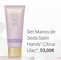 Oferta de Mary Kay - Set Manos De Seda Satin Hands Citrus Lilac por 53€ en Mary Kay