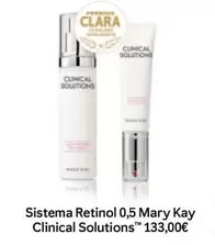 Oferta de Mary Kay -  Sistema Retinol Clinical Solutions por 133€ en Mary Kay