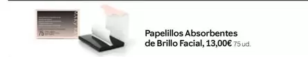 Oferta de Papellillos Absorbentes De Brillo Facial por 13€ en Mary Kay