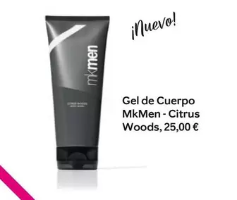 Oferta de Gel De Cuerpo MkMen - Citrus Woods por 25€ en Mary Kay