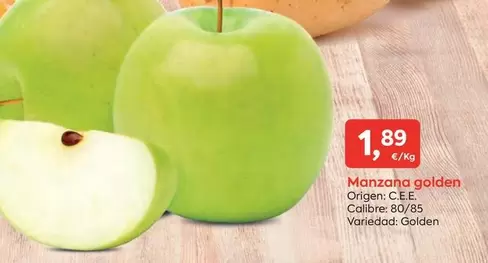 Oferta de Manzana Golden por 1,89€ en Suma Supermercados