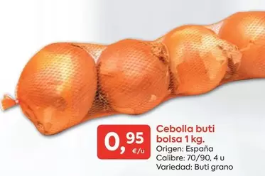 Oferta de Origen - Cebolla Buti Bolsa por 0,95€ en Suma Supermercados