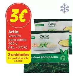 Oferta de Artiq - Verdura Para Paella por 3€ en Suma Supermercados