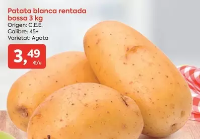 Oferta de Origen - Patata Blanca Rentada por 3,49€ en Suma Supermercados