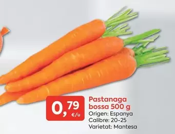 Oferta de Origen - Pastanaga por 0,79€ en Suma Supermercados