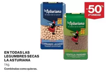 Oferta de La Asturiana - En Todas Las Legumbres Secas en Supercor Exprés