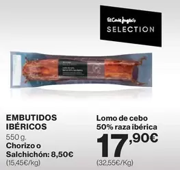 Oferta de Embutidos Ibéricos por 17,9€ en Supercor