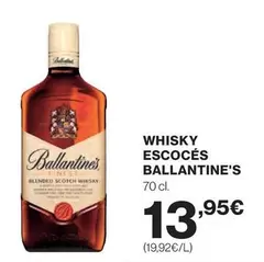 Oferta de Ballantine's - Whisky Escoces por 13,95€ en Supercor