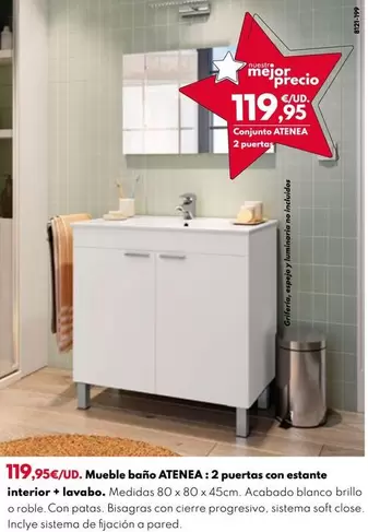 Oferta de Mueble Baño por 119,95€ en BricoCentro