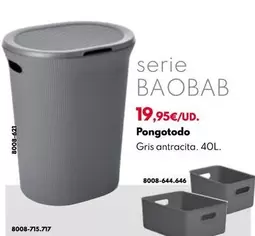 Oferta de Pongotodo Gris Antracita por 19,95€ en BricoCentro