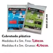 Oferta de Cubretodo Plástico por 1,25€ en BricoCentro