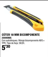 Oferta de Cúter 18 Mm Bicomponente por 5,3€ en ferrOkey