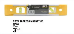 Oferta de Nivel Torpedo Magnético por 3,95€ en ferrOkey