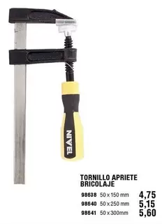 Oferta de Tornillo Aprite Bricolaje por 4,75€ en ferrOkey