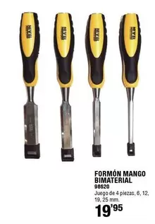 Oferta de Formón Mango Bimaterial por 19,95€ en ferrOkey