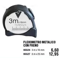 Oferta de Flexometro Metalico Con Freno por 6,6€ en ferrOkey