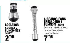 Oferta de Rociador Cocina 2 Funciones  por 2,95€ en ferrOkey