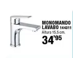 Oferta de Monomando Lavabo por 34,95€ en ferrOkey