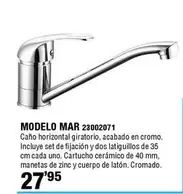 Oferta de Modelo Mar  por 27,95€ en ferrOkey