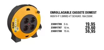 Oferta de Ironside - Enrollacable Cassette Domest por 19,95€ en ferrOkey