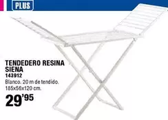 Oferta de Tendedero Resina Siena por 29,95€ en ferrOkey