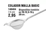 Oferta de Colador Malla Basic por 2,95€ en ferrOkey