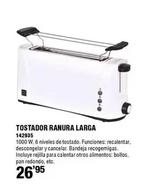 Oferta de Ambit - Tostador Ranura Larga por 26,95€ en ferrOkey