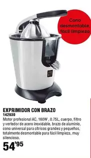 Oferta de Ambit - Exprimidor Con Brazo por 54,95€ en ferrOkey