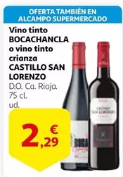 Oferta de Alcampo - Vino Tinto por 2,29€ en Alcampo