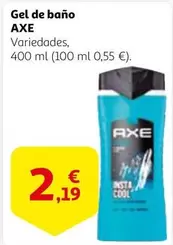 Oferta de Axe - Gel De Bano por 2,19€ en Alcampo