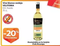 Oferta de Veliterra - Vino Blanco Verdejo en Alcampo