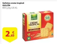 Oferta de Gullón - Galletas Creme Tropical por 2,65€ en Alcampo